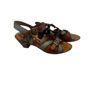 Spring Step L’artise Syvie Sandals US 10.5 / EU 41 Boho Art To Wear Casual Shoes